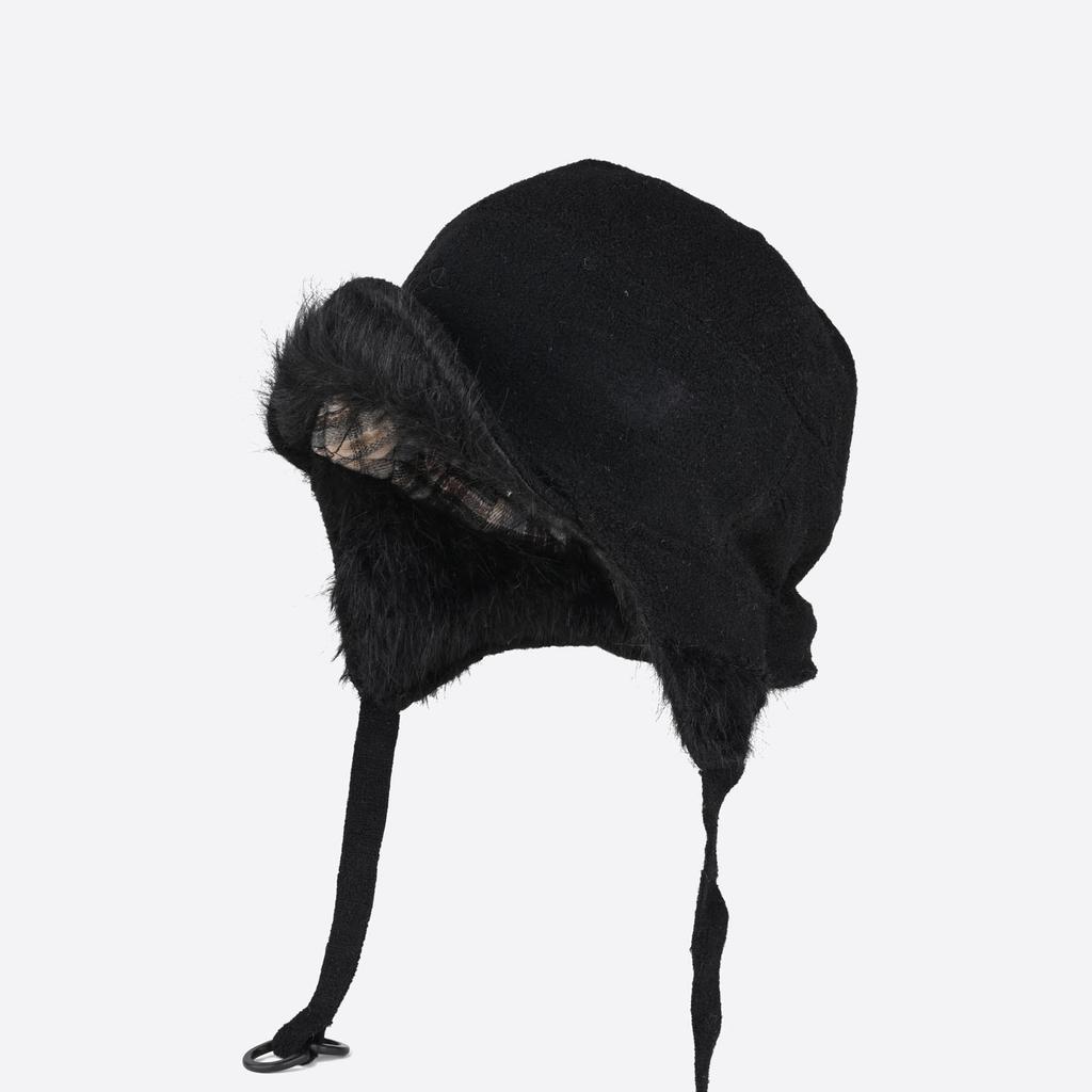 Wersja koreańska dwustronna noszona ochrona uszu ciepła wełniana czapka męska i damska zimowa pogrubiona wiatroodporna ochrona uszu czapka pilota lokomotywy