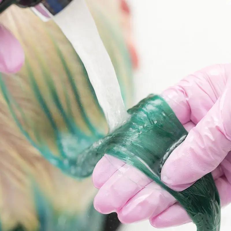 100/50/20PCS Pink Nitrile Gloves For Cleaning Kitchen Dishwashing Gloves For Hair Dyeing Beauty Tattoo Household  Supplies