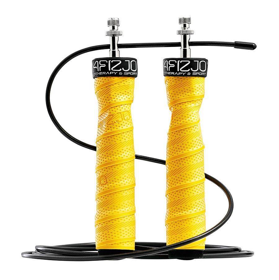 PRO boxing skipping rope with weight yellow