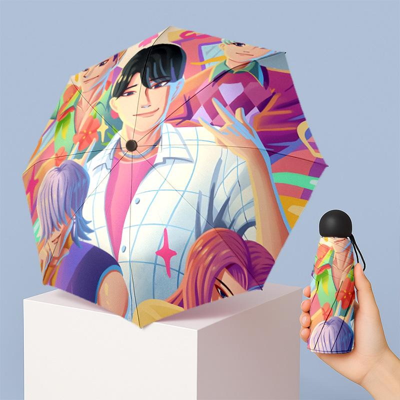 Saja Boys (23) Outdoor Umbrella Perfect for Beach Trips Travel Adventures and All Season Outdoor Activities
