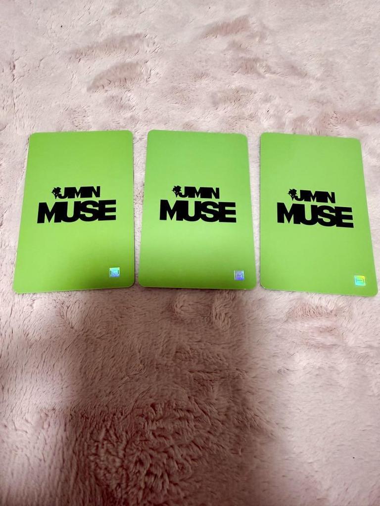 [USED] BTS Jimin MUSE Power Station Lucky Doll Trading Card