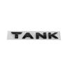 TANK for   Rear Tail Logo Tank TANK Letter Logo Displacement Logo Body Modification Sticker 3D StereoscopicTrunk Label