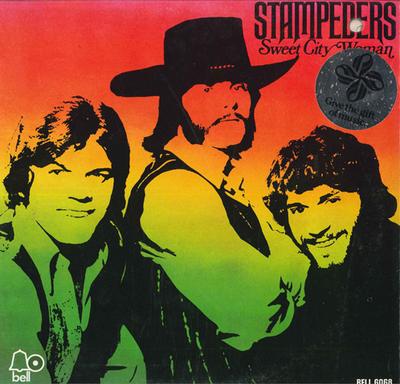 LP Record STAMPEDERS - Sweet City Woman BELL6068 Bell Records 1971 US Rock