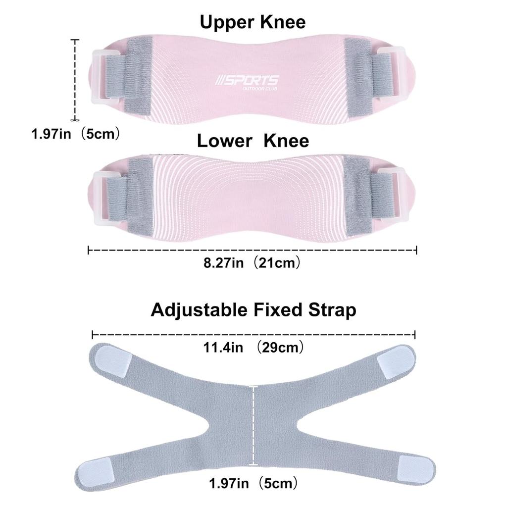Patellasehnen-Stützband, Verstellbares Patellaband Kniebandage Für Männer & Frauen Linderung Knieschmerzen, Patella-Stabilisator Knie