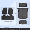 Trunk and Floor Mats for Tesla Model 3/Y Refresh - TPE Front, Rear, and Tail Box Accessories