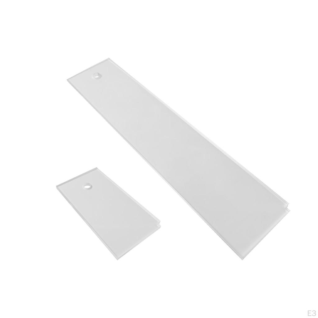 Scraping Snowboard Straight Without Damage Effortlessly Acrylic with Right Notch Euipment