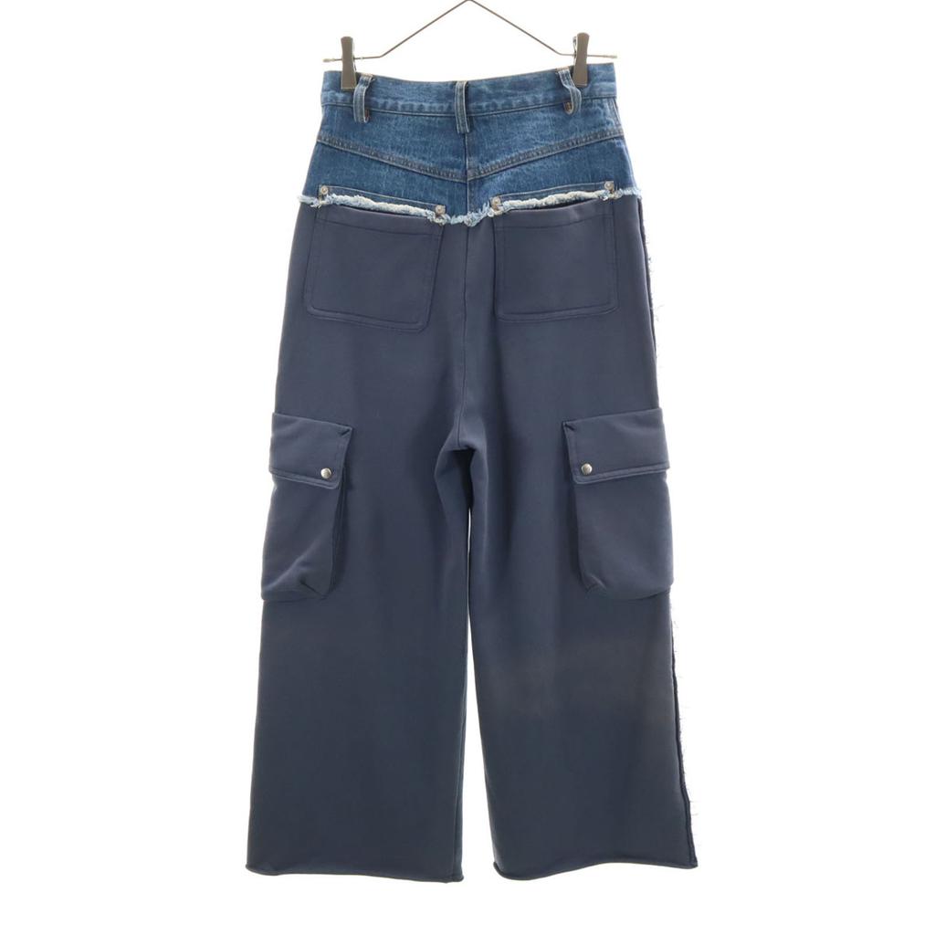 MAISON SPECIAL Denim switch cargo pants 38 gray Women Used