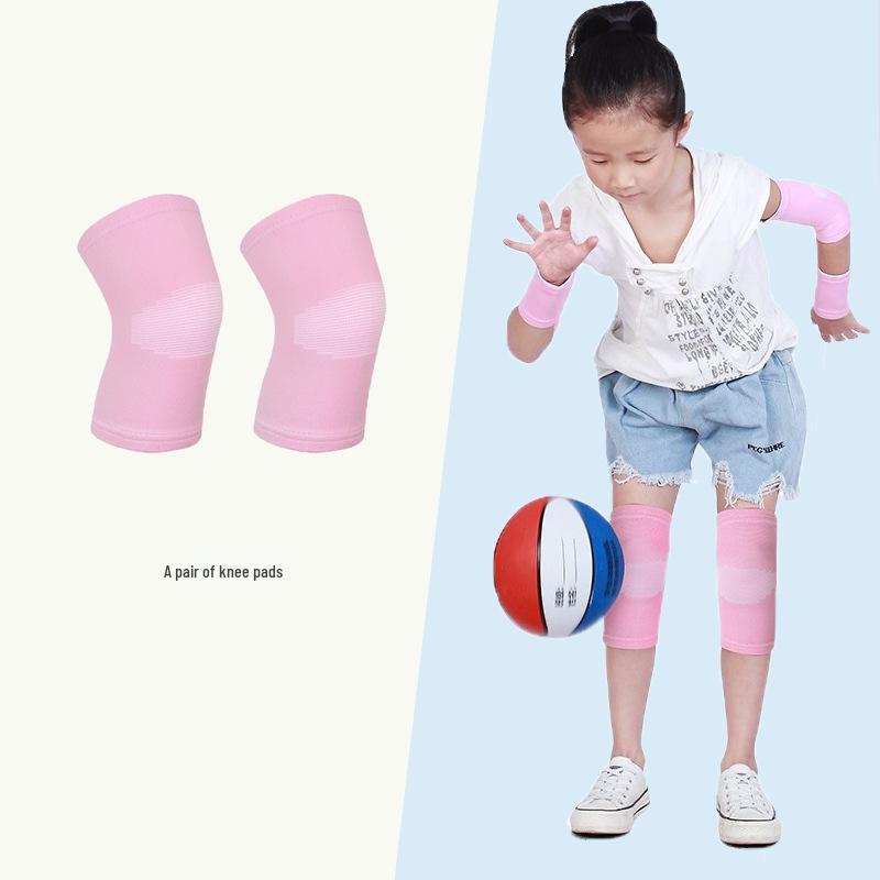 Set di Attrezzatura di Sicurezza Sportiva per Bambini: Ginocchiere, Gomitiere, Polsini per Calcio, Corsa, Pallacanestro - Protezione Anti-Caduta.