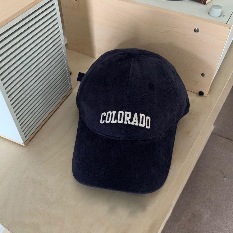 Fashionable Embroidery Letter Neutral Casual Summer Sun Shading Baseball Cap