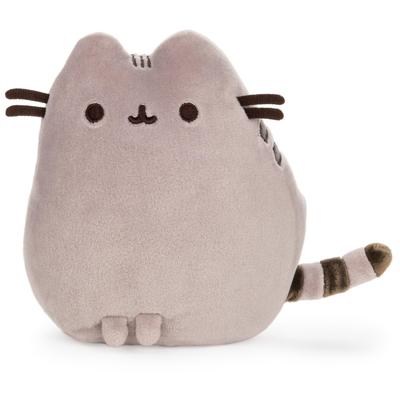 GUND Pusheen Evcil Hayvan Poz Verilebilir Peluş Hayvan Kedi Gri 6 inç