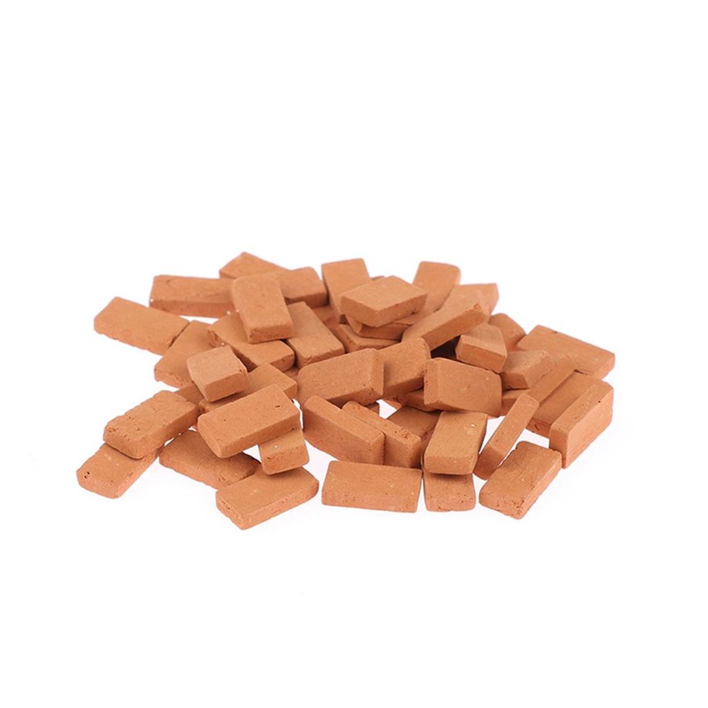 Garden Clay Dollhouse Accessories Landscaping Mini Bricks Miniatures Mini Figurine Tiny Ornament