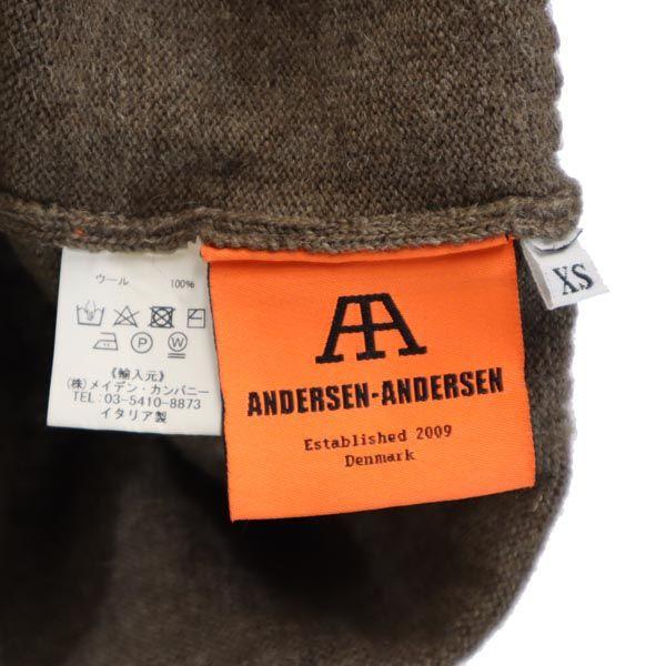 ANDERSEN-ANDERSEN Made in Italy wool Long sleeve sweater Thumbhole knit Women Used