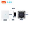 EU Standard 20A Double Pole Smart Switch with Touch & Tuya Alexa Control for Water Heaters