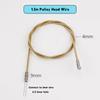 Carbon Steel Wire Puller Connector Head Connect To 6mm Wire Cable Puller Accessories Automatic Thread Guide Electrician Tools