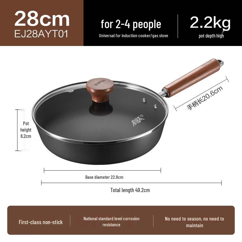 SUPOR Titanium Alloy Non-Stick Frying Pan (28cm)