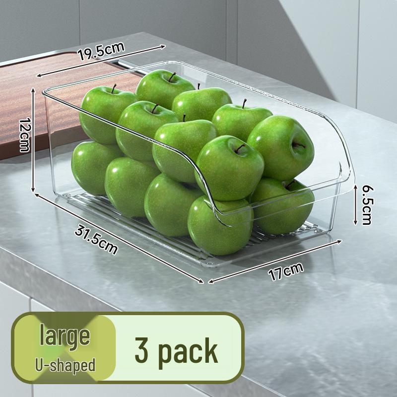 Food Grade Refrigerator Storage Box for Freshness Preservation and Organization