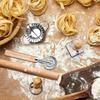 Zestaw do robienia gnocchi z wałkiem Drewniana deska do gnocchi Narzędzie do robienia makaronu Akcesoria do pieczenia dla łatwego domowego makaronu
