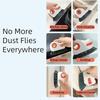 2 in1Groove Cleaning Brush Window Track Cleaning Tools,Multifunction Hard Bristle Crevice Cleaning Brush with Hidden Scraper,Grout Cleaner Grip Brush