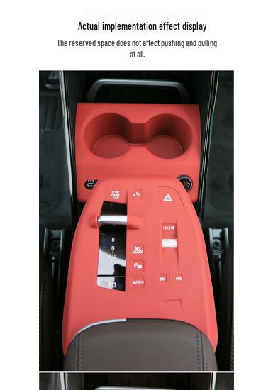 BMW New X1 25 Model Silicone Center Console & Gear Shift Protective Cover Dashboard Pad
