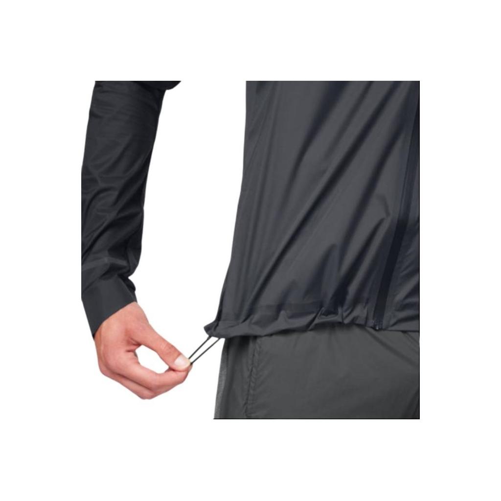 On Weather Jacket Solid Color Casual Hooded All-Weather Lightweight Protective Water-Resistant Jacket Men Jacket Black Dark-Gray 104.4005