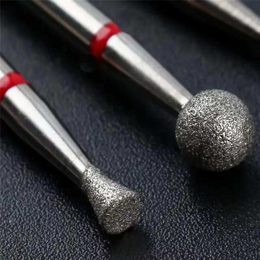 10Pcs Russian Style Nail Art Drill Bit Kits Manicure Grinding Head  for Manicure Machine