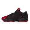adidas Adizero Rose 1.5 Low Restomod Noir Rouge Vif Baskets Homme Noir Core Argent Métallique GX6882