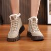 Thick Soled Warm Women's Boots  Winter High Top Velvet Casual Trend Anti Slip Midsole Daily Wear-resistant Women's Boots