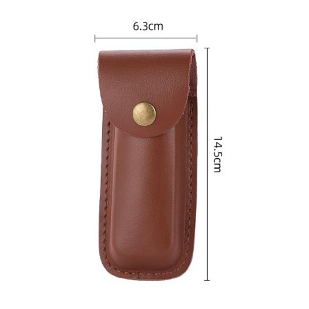 6 Styles Flashlight Belt Loop Foldable Leather Sheath High Quality Case Holder  Outdoor Tool