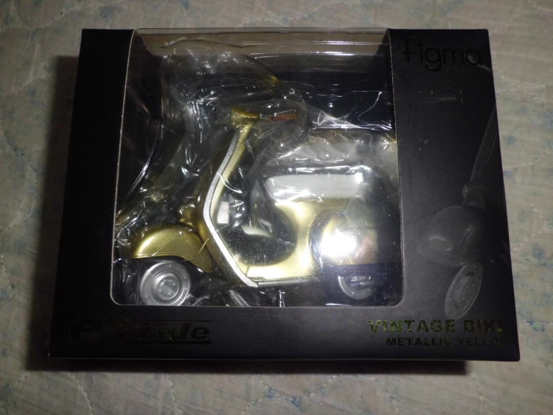 

[USED] Figma Ride.001 Vintage Bike Metallic Yellow