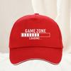 Game Zone Logo Game Sun Baseball Cap UnisexTeens Design Hip Hop Hat Summer Trendy Tennis Skate Hot Sale Baseball Caps