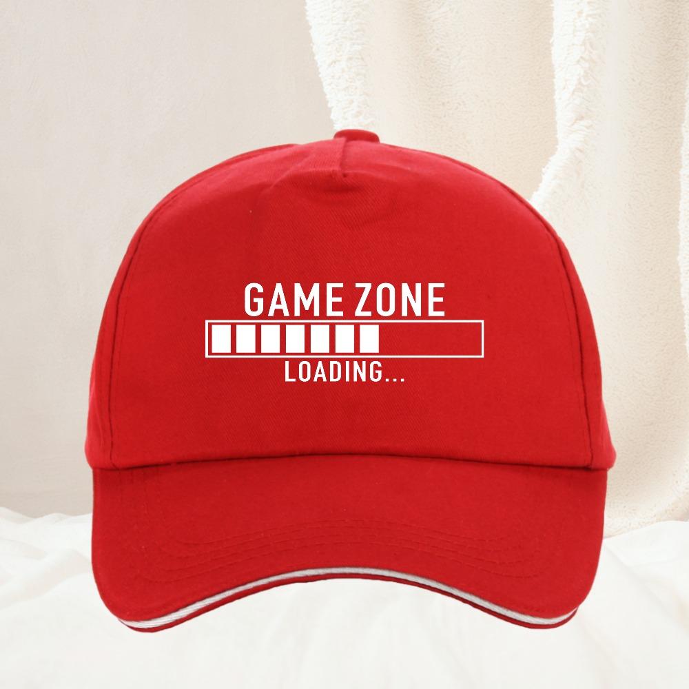 Game Zone Logo Game Sun Baseball Cap UnisexTeens Design Hip Hop Hat Summer Trendy Tennis Skate Hot Sale Baseball Caps