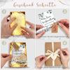 Wedding Favors For Bride And Groom With Lighted Plastic Tube Raffia Greeting Card Ribbon Gift Boxes