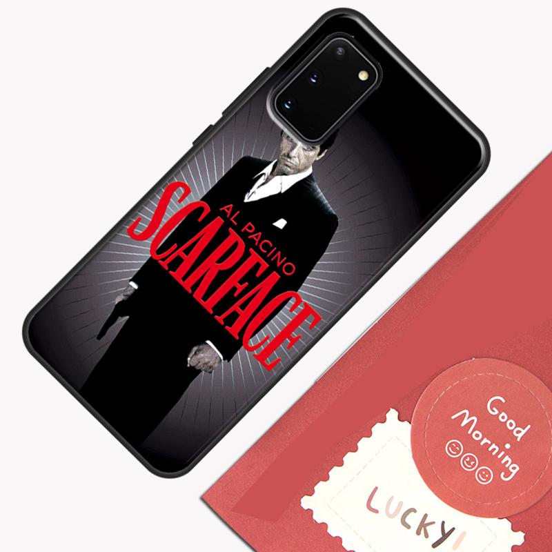 Scarface Tony Montana Film Phone Case For Samsung Galaxy S23 S26 Ultra S20 S21 S22 S24 S25 Plus S10 S25 FE Cover Shell
