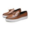 Fashion Autumn Loafers Men's Tassel Slip-On Slip-On Comfortable Men's Leather Shoes Casual Shoes Fashion Oxford Shoes Large Size 38-47