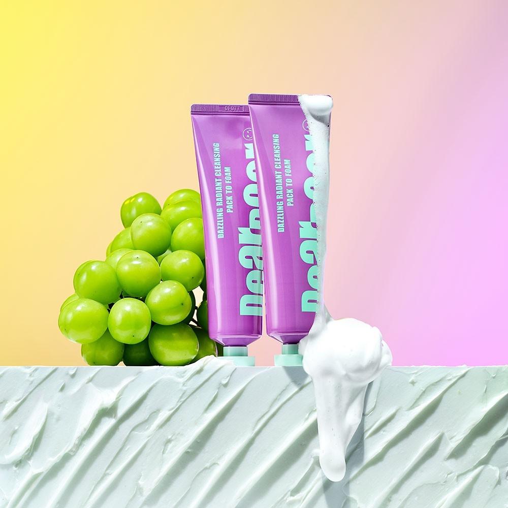 Dear Door Dazzling Radiant Cleansing Fact To Foam 100ml