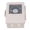Mechanical Timer Switch IP53 Rainproof 24H Cycle Time Relay 30A 250VAC Contact Capacity 100?240VAC