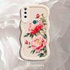 Painted Pattern Big Wave Edge Soft Silicone Material Macaron Phone Case Shockproof Protective Rubber Casing for iPhone Huawei Honor Infinix Tecno