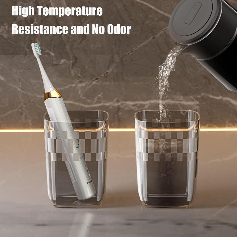 Reisezahnbürstenbecher Zahnbürstenhalter mit Deckel Tragbarer Reisezahnbürstenhalter Zahnbürstenetui und Behälter für Badezimmer