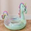 Glitter Rainbow Unicorn Inflatable Swim Ring