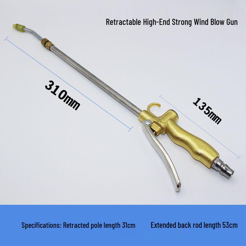 High-Pressure Pneumatic Air Blow Gun for Dust Removal: Versatile Spray Gun for Cars and Trucks