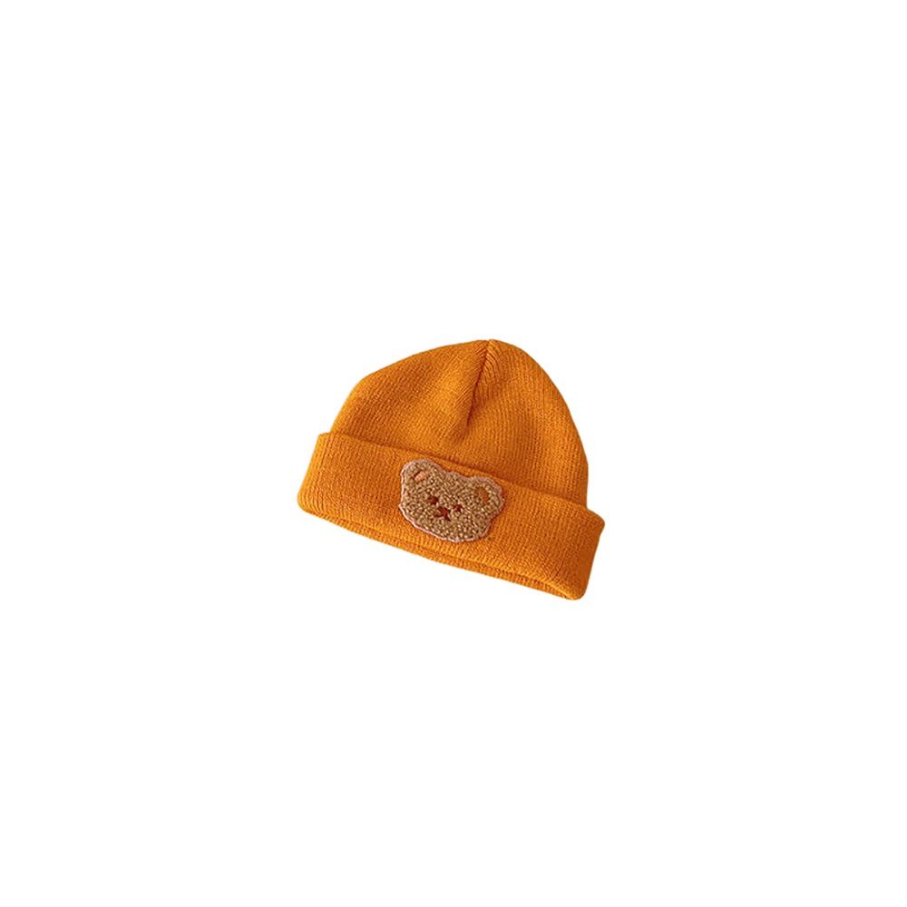 Brimless Beanie Caps Autumn Winter Warm Knitted Cap Cute Crochet Hats  Kids Boy Girl