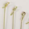 100 PCS Bamboo Knot Skewers Eco-Friendly Food Garnish Skewer Sticks for Cocktail Party Catering Desserts