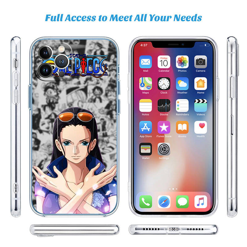 MH121 One Piece Nico Robin Case for Motorola E7 G6 G7 G8 G9 Plus Power Play G10 G20 G04 E30 E40 E22 E20 E13 E15 G22 G23 G05 G75 G35 G55