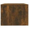 Coffee Table Smoked Oak 102x55x42 cm Engineered Wood