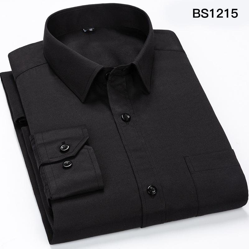 Men's Autumn Striped Business Casual Long-Sleeve Shirt
