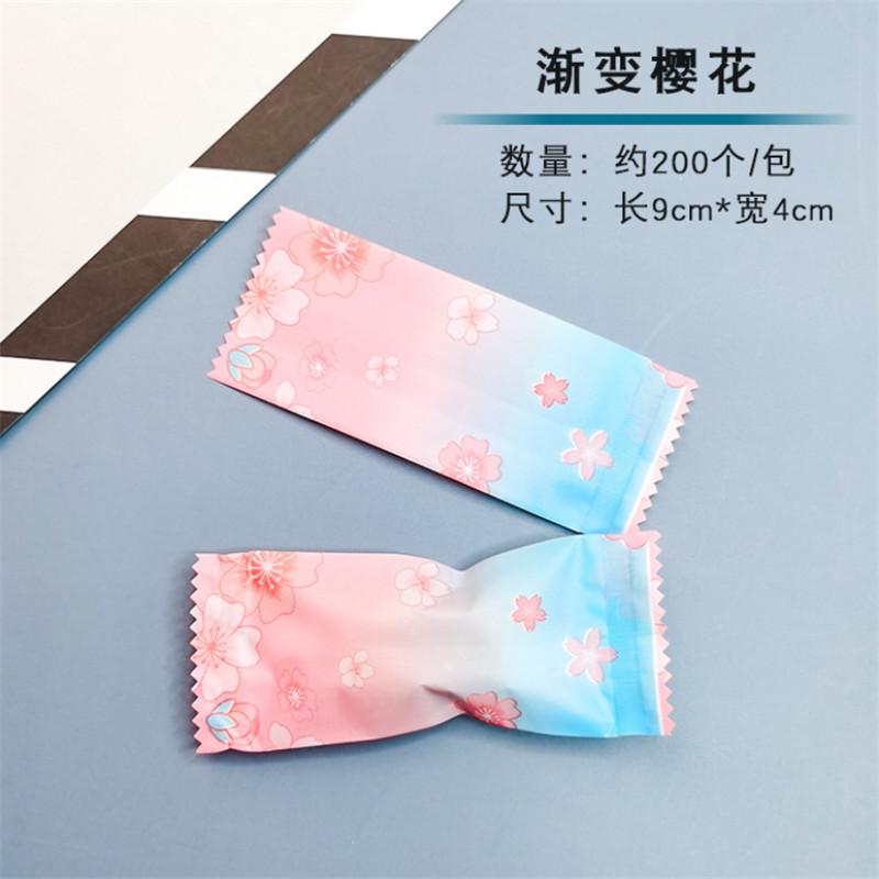 200 Pcs/Lot Dairy Handmade DIY Nougat Plastic Food Decoration Packing Candy Wrapping Bakery Bags Baking Tool