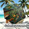 Custom Name Personalized Teenage Mutant Ninja Turtles Print Umbrella, Auto Open Close, 8‑Rib Sturdy Frame, Commute Camping Hiking Use, Birthday Gift
