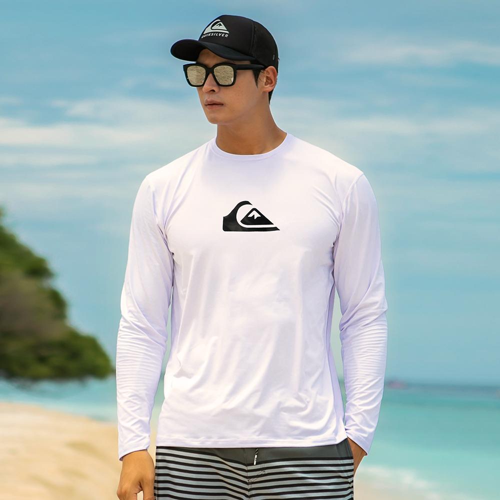 QUIKSILVER Men'S Loose Fit Rash Guard Qs975Wmt