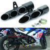 Tubo de Escape Silenciador Slip-on Universal 51mm para Moto Pit Bike R6 Para Honda Yamaha Suzuki Kawasaki Benelli