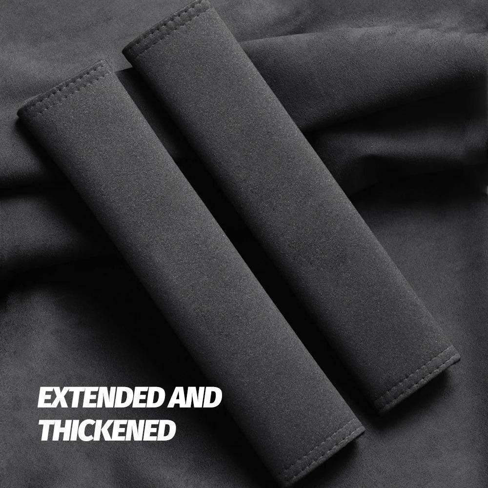 Suede Car Seat Belt Cushion-Shoulder Pad,Fit,Comfortable,car accessories,for Mercedes Benz AMG W203 W206 W220 W205 W140 W169